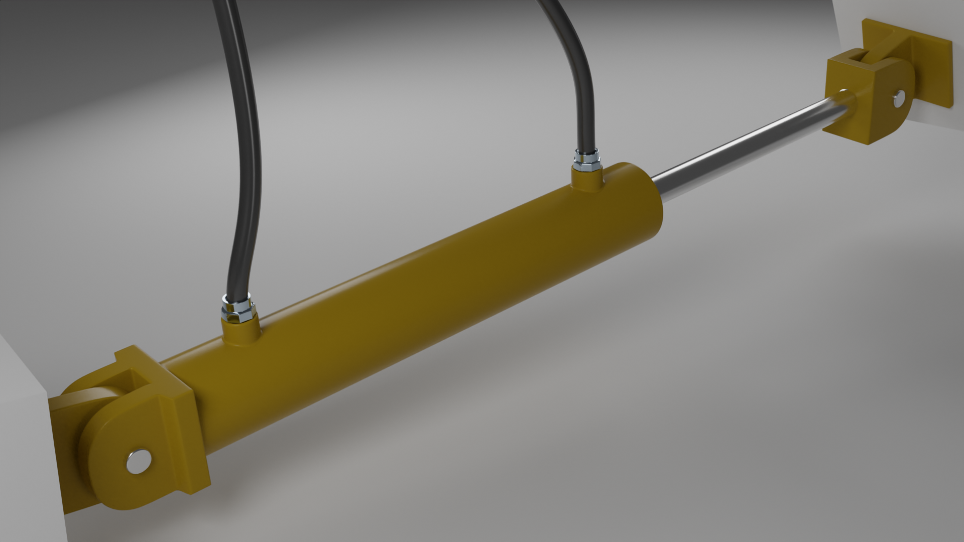 Animated Hydraulic Cylinder preview image 3
